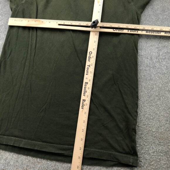 Black Riffle Coffee Company Shirt Mens Medium Green Rooster - Picture 6 of 6